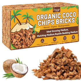 Legigo Coco Chips brick expands when watered to become ready planting medium.