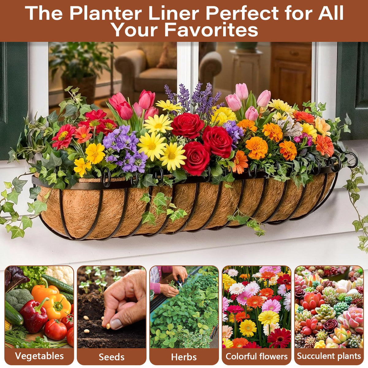 Legigo coco coir liner suitable for greening projects and displays