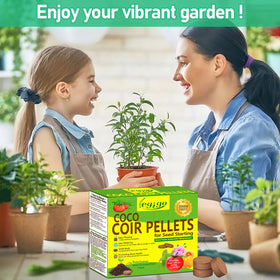 Legigo coconut coir pellet natural peat alternative for clean gardens