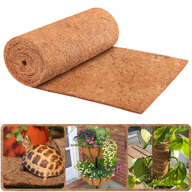 Legigo coco liner roll 12x80inch for easy cut-to-fit planter liners and window boxes.