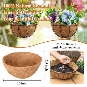Close-up of Legigo coir fiber showing natural texture for moisture-friendly planting