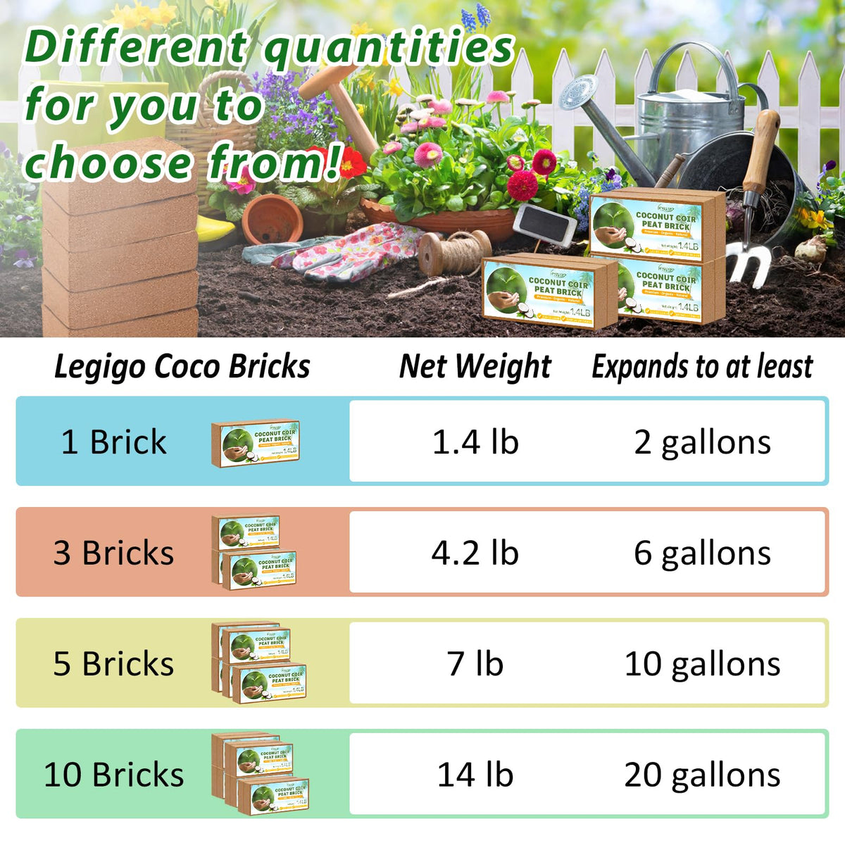 Legigo compact and lightweight bricks simplify storage and transport