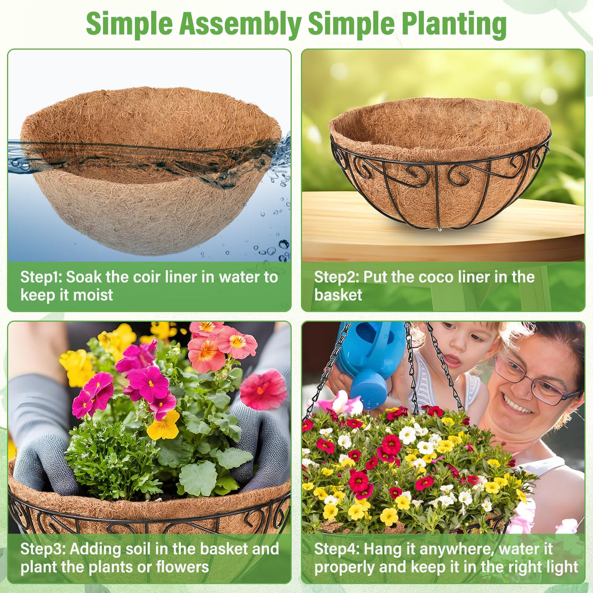 Legigo DIY decor ideas for year-round color with fresh or artificial plants.