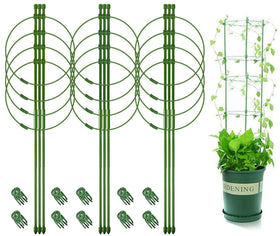 Legigo durable garden trellis kit stacked for storage