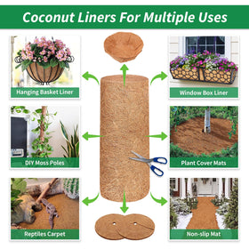 Legigo coco liner ideal for moss poles and DIY garden projects.