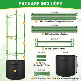 Legigo 10-gallon grow bag with breathable soil environment