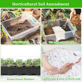 Legigo perlite for hydroponics and soil-less mixes in indoor gardens.
