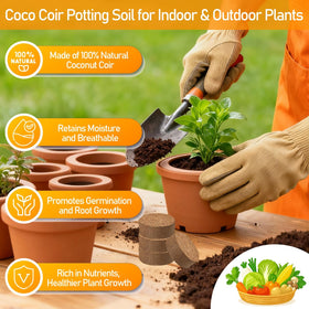 Legigo indoor garden coco pellets promote root air circulation