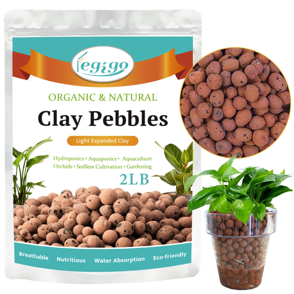 Legigo Leca clay pebbles in a resealable bag for clean storage and ready use.
