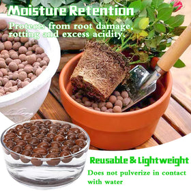Legigo Leca pebbles support hydroponics with improved aeration.