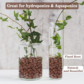 Terrarium use: Legigo pebbles aid airflow and warmth.