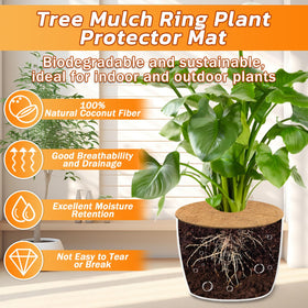 Legigo moisture-retention mat keeps pot soil evenly moist between waterings.