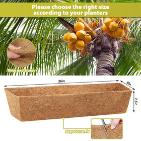 Legigo moisture-retention coir liner, keeps soil hydrated and plants happy.