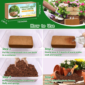 Legigo coco coir offers optimal aeration and drainage for healthier roots