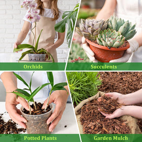 Legigo bark promotes airy root zones and stable moisture balance.