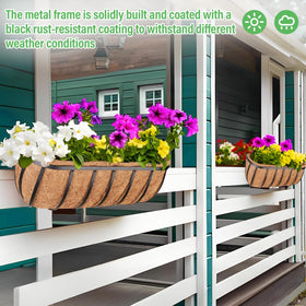 Legigo outdoor decor setup on balcony porch highlighting versatile placement.