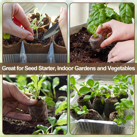 Legigo pellets fit 1020 trays for efficient seed starting
