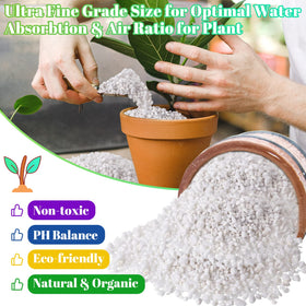 Legigo perlite promotes soil aeration and reduces compaction for healthy roots