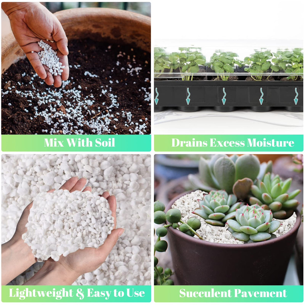 Legigo perlite suitable for hydroponics and soil-less systems