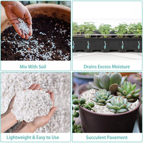 Legigo perlite for indoor garden use, versatile additive for herbs and tropicals.