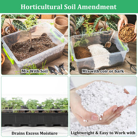 Legigo perlite suited for indoor herb gardens and tropical houseplants