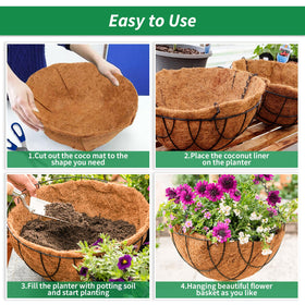 Legigo coco fiber mat doubles as pet-friendly surface for cages and terrariums.