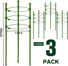 Legigo plant clips 10-pack close-up for secure stem attachment.