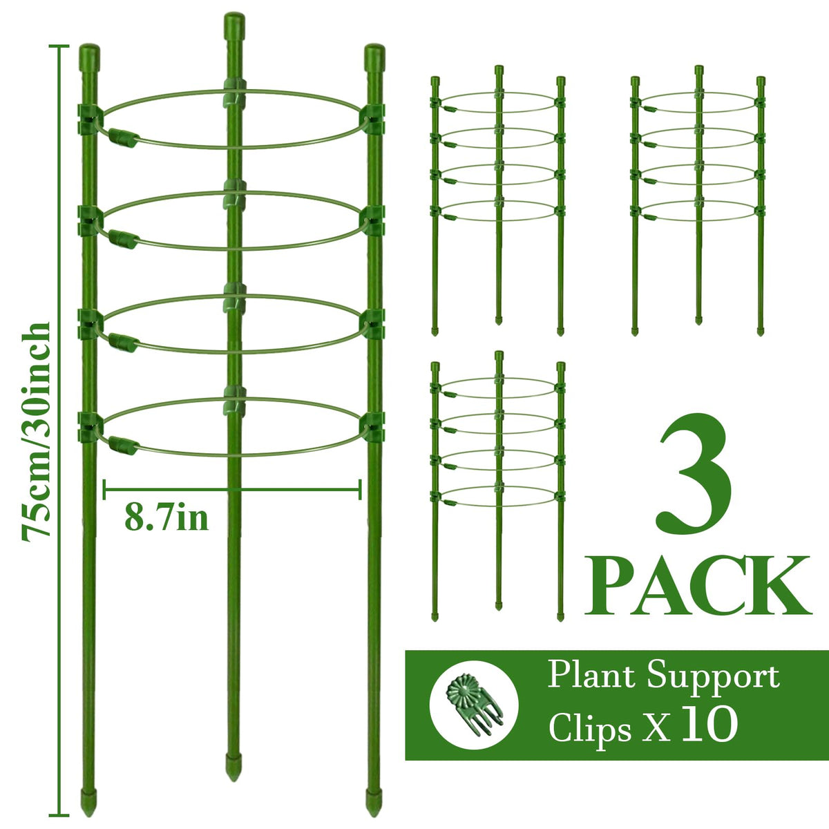 Legigo plant clips secure stems and guide growth