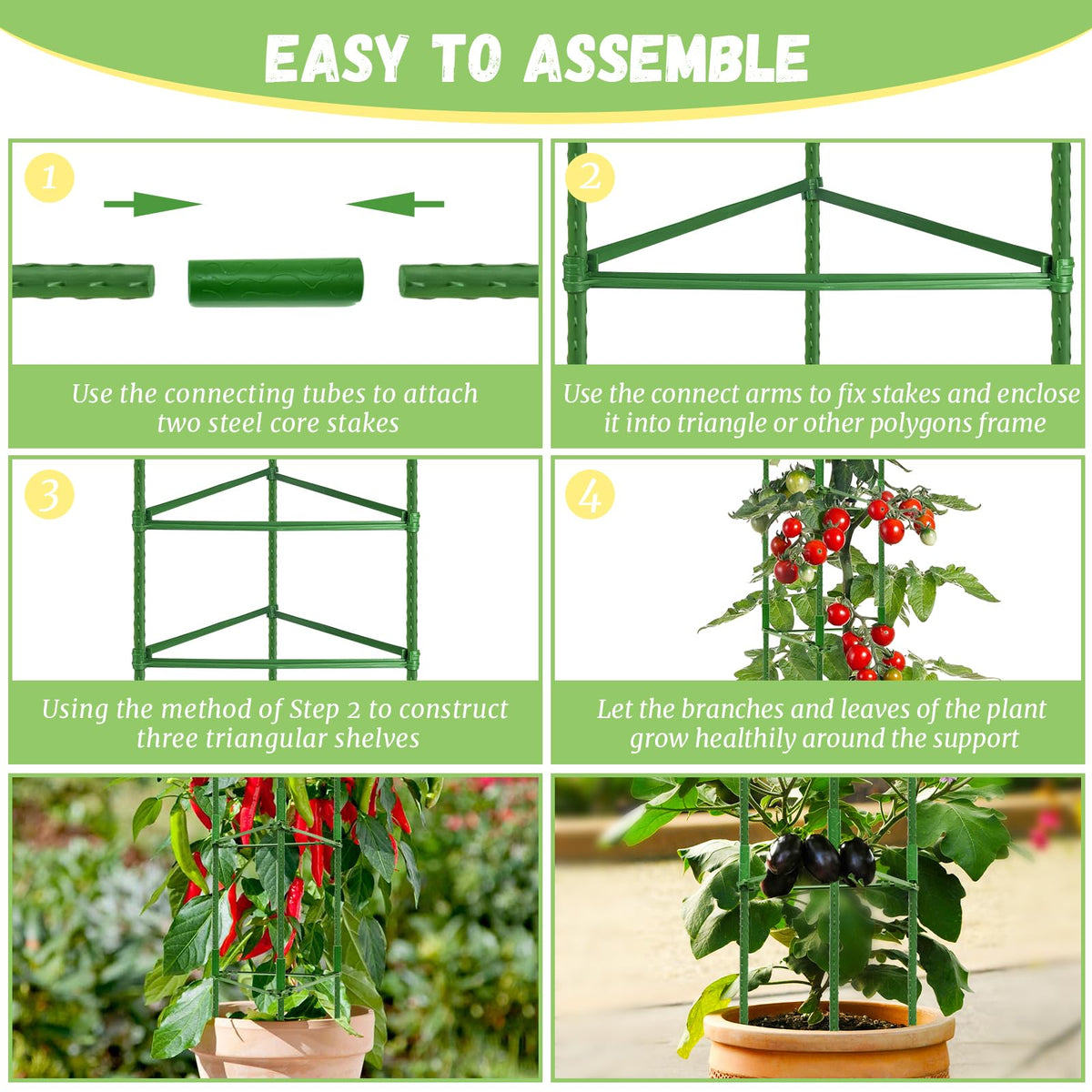 Legigo 100 plant ties secure vines as they climb