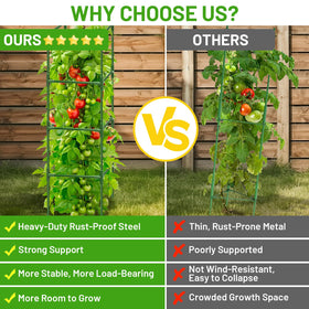 Legigo plant ties included keep vines secure as they grow.