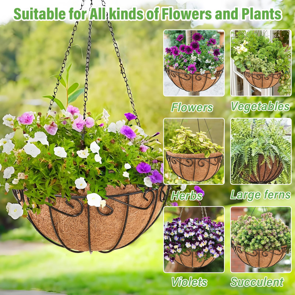Legigo porch or balcony displays create a layered outdoor garden.