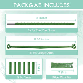 Legigo PP stakes provide durable, easy-to-assemble support for climbing plants.