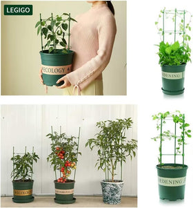 Legigo rust-resistant steel coating highlights durable garden hardware.