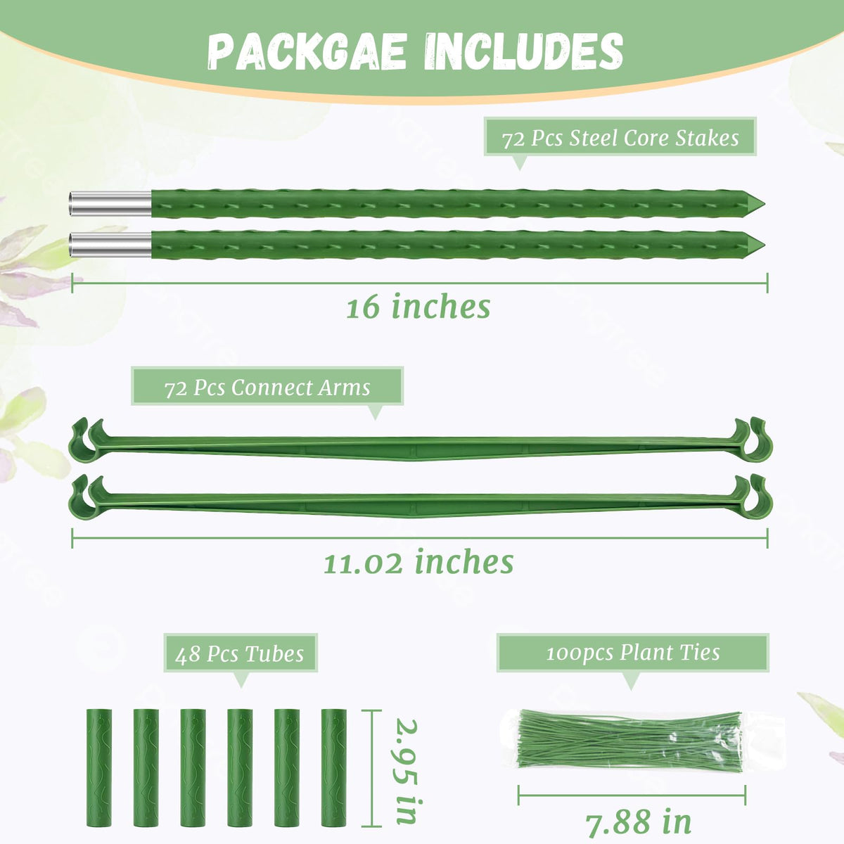 Legigo snap-on arms offer adaptable shapes for plants