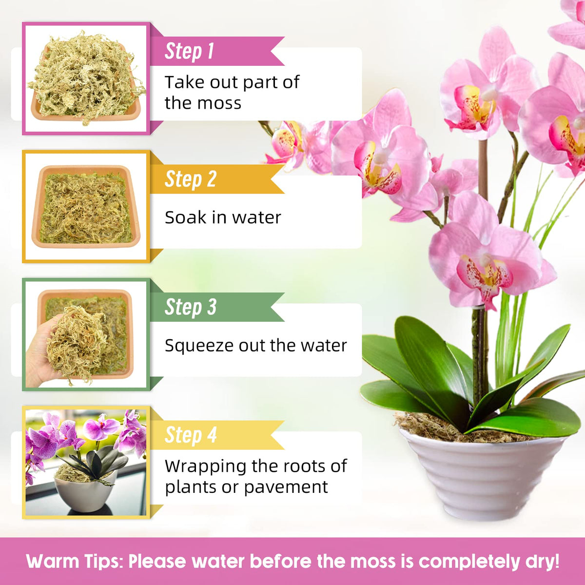 Legigo moss in hydroponics supplies oxygen and supports root growth.