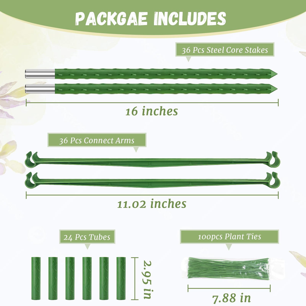 Legigo connecting pipes allow height customization as plants grow.