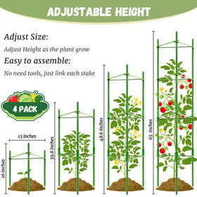 Legigo snap-on arms illustrate adjustable shapes for climbing plants.