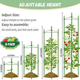 Legigo stakes provide reliable soil burial for vertical growth