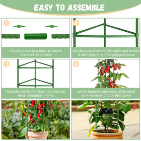 Legigo connecting tubes allow height adjustment as plants grow