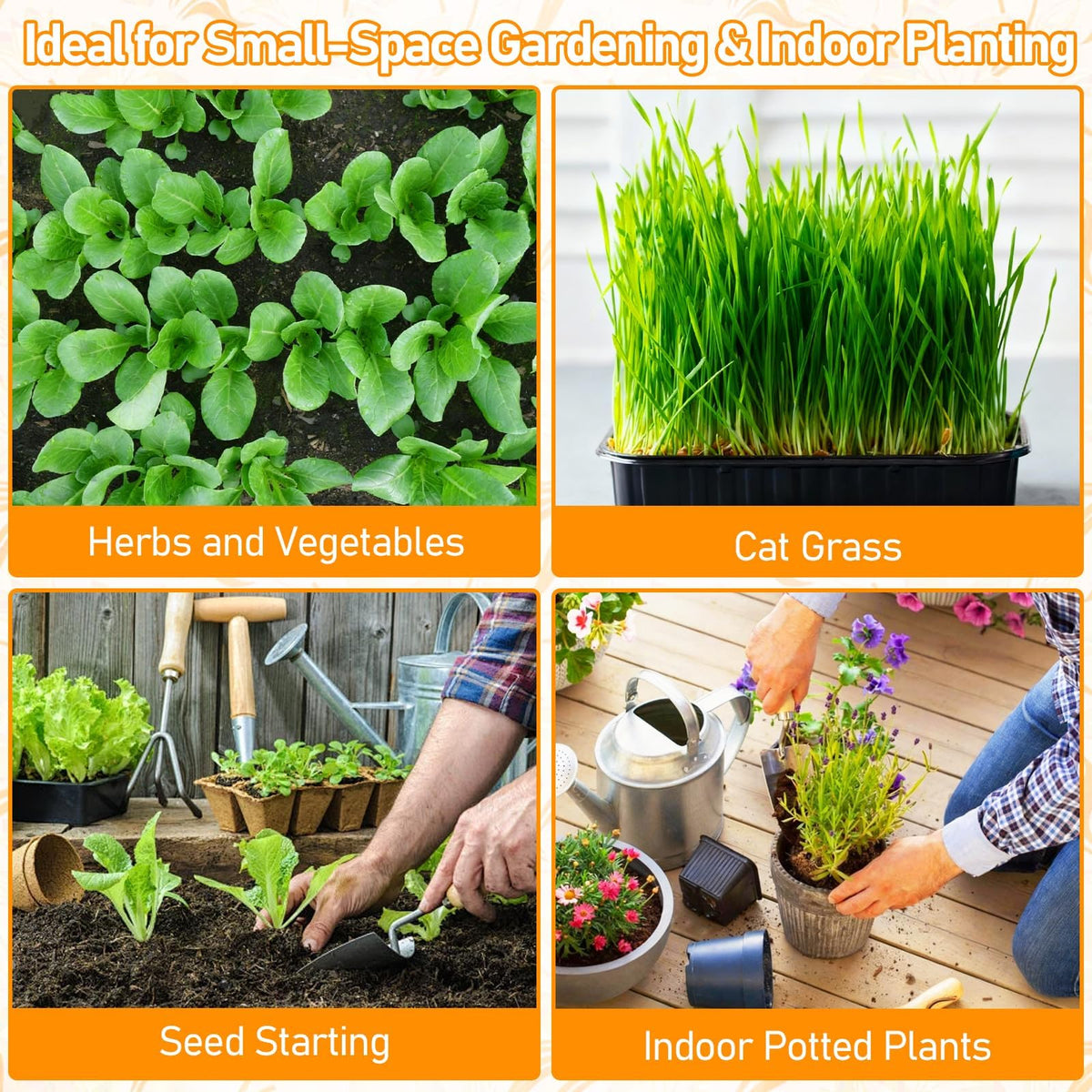 Legigo water-absorption pellets keep seedlings hydrated during germination