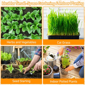 Legigo water-absorption pellets keep seedlings hydrated during germination