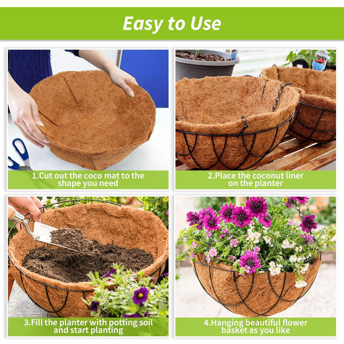 Legigo wide garden uses illustrate weed barrier and decorative liners.
