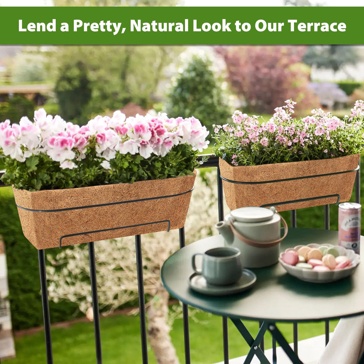 Legigo window-box use demonstrates versatile indoor/outdoor decoration.