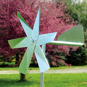 Lehman's windmill covers up to 20,000 square feet for mole deterrence