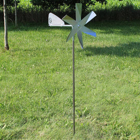 Installation requires a steel rod for Lehman's windmill