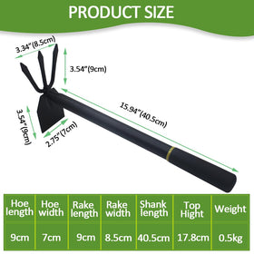 Lehood heavy-duty carbon steel blade cutting through compact soil and roots