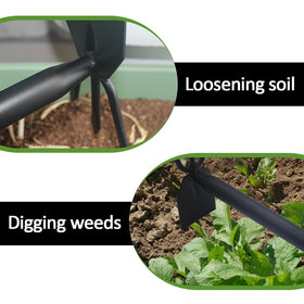 Lehood long-handle ergonomic grip designed to reduce fatigue