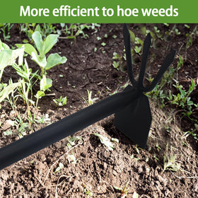 Lehood tool tackling tough roots for deeper cultivation and weed control