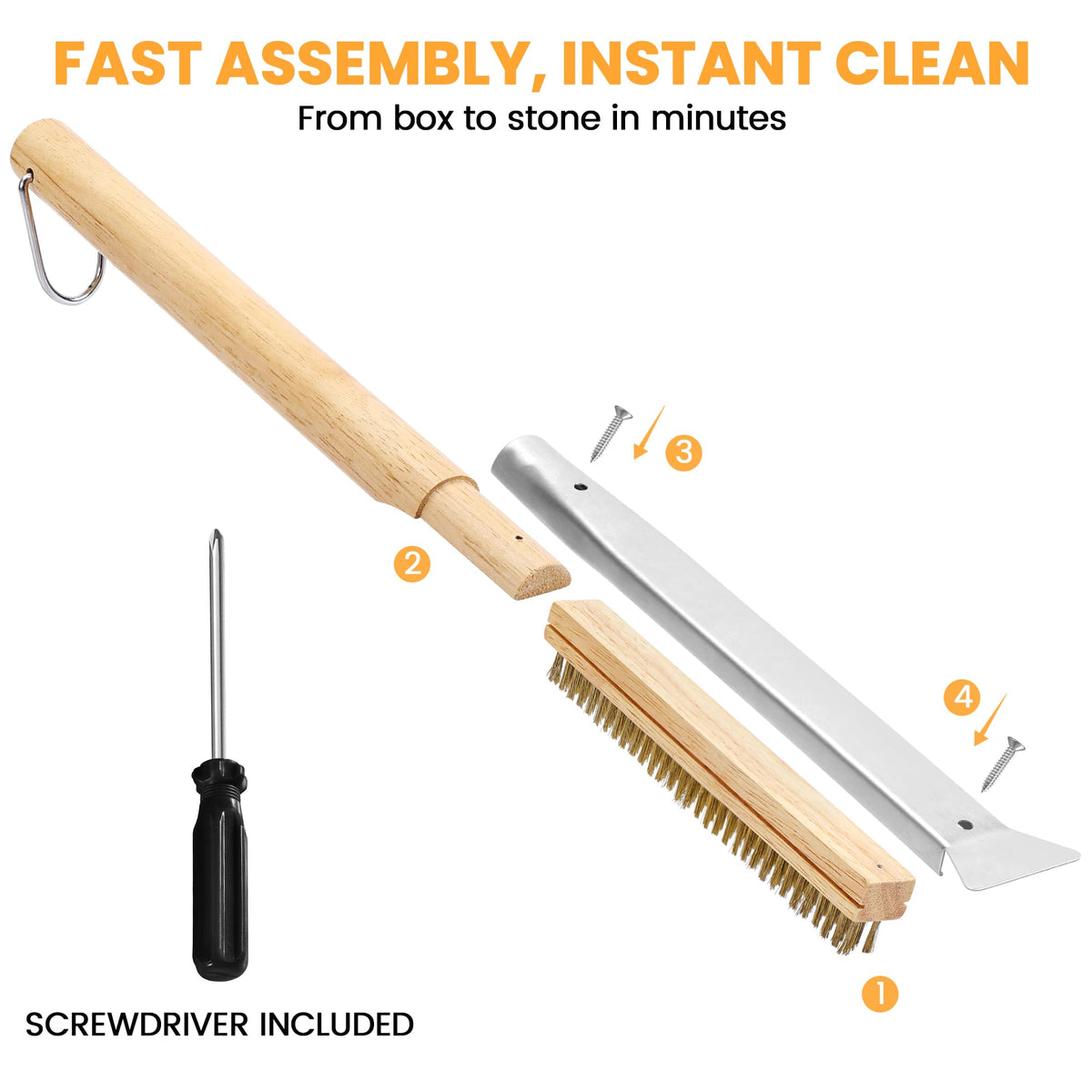 Leightszen tool compatible with Ooni, Gozney, Blackstone outdoor ovens