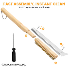Leightszen tool compatible with Ooni, Gozney, Blackstone outdoor ovens